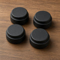 Rubber isolator feet